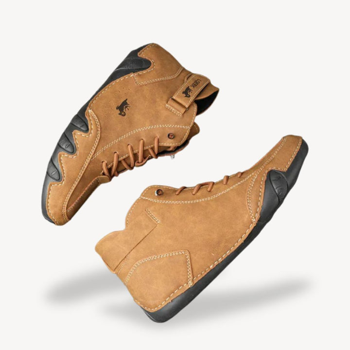 Men's Orthopedic Suede High Top Casual Shoes | Loravelle