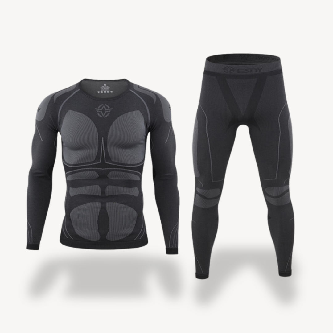 Men's Compression Workout Shirt & Leggings Set | Loravelle