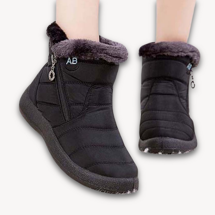 Loravelle | Women Winter Boots - Waterproof, Faux Fur Lining, Anti-Slip Sole, Warm Snow Shoes