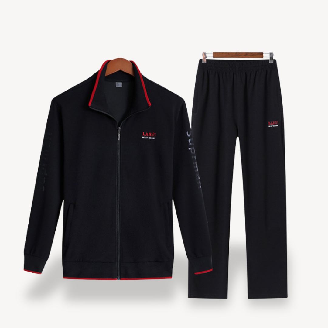 Men’s Zipper Tracksuit Set | Loravelle