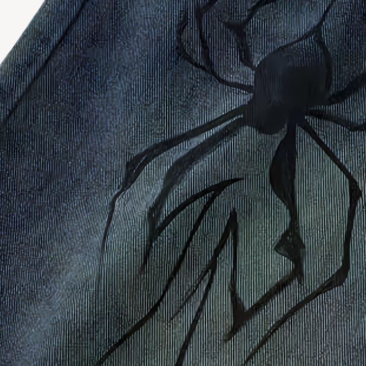 Y2K Spider Web Denim Shorts Women Cotton Streetwear | Loravelle