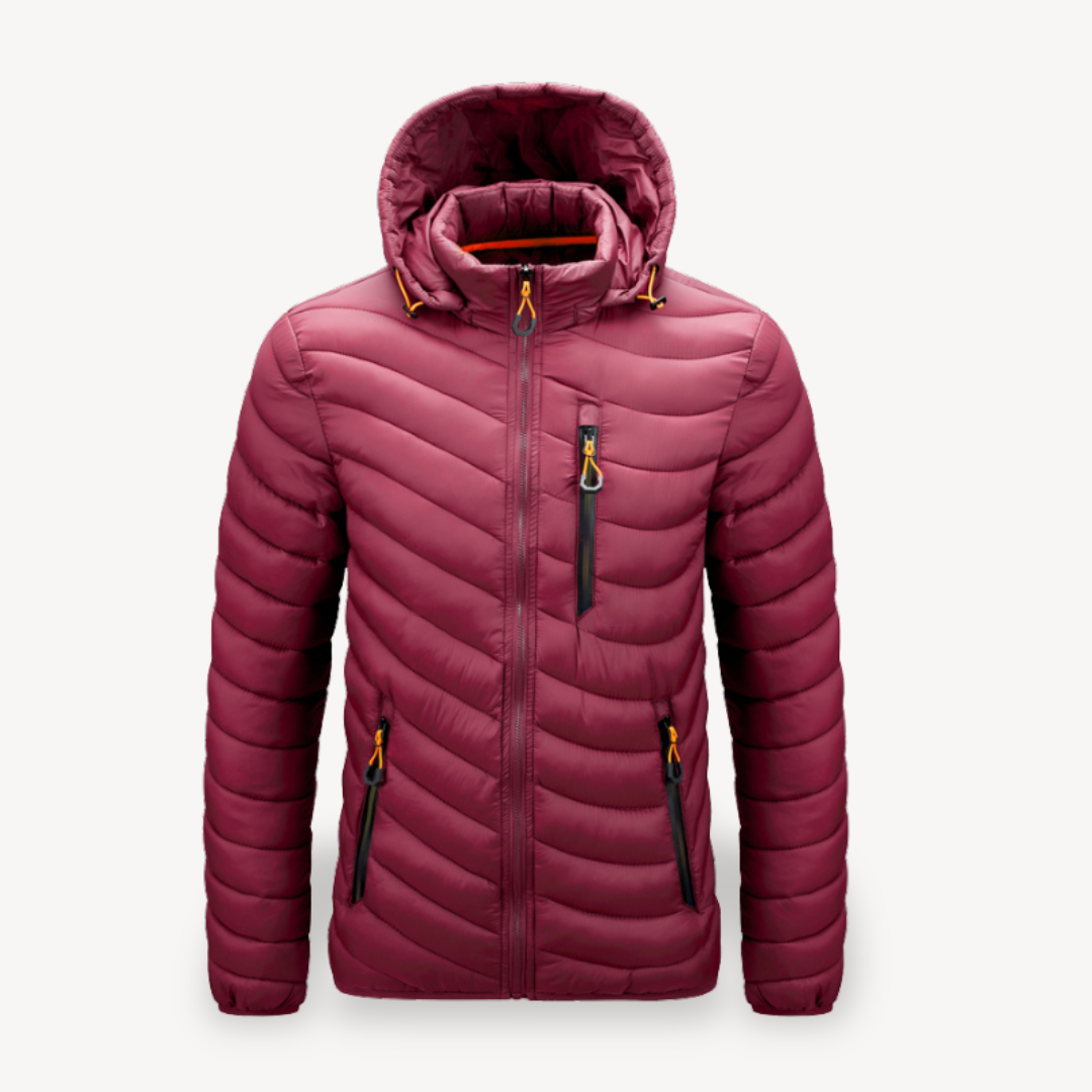 Men's Winter Hooded Padded Jacket | Loravelle