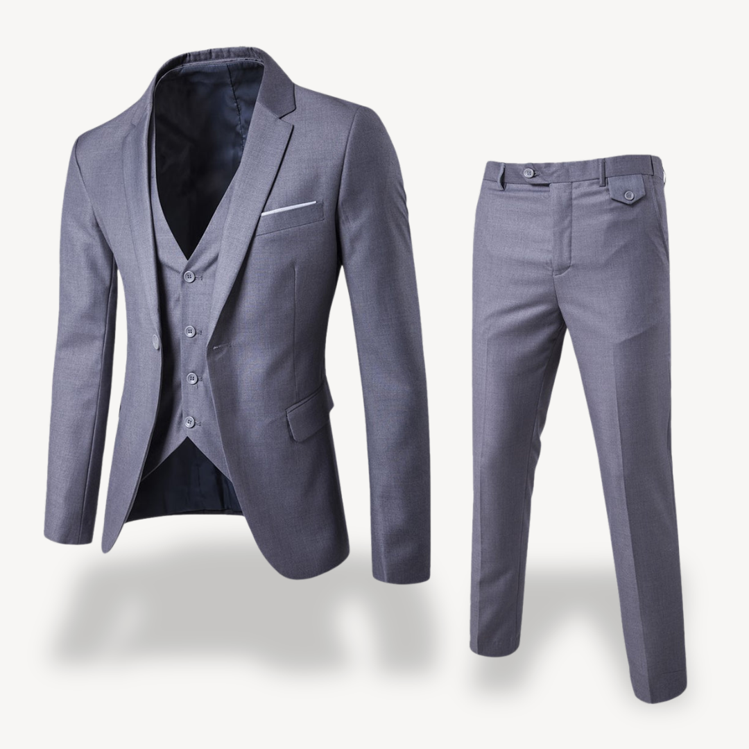 Men's Suit with Vest & Trousers | Loravelle