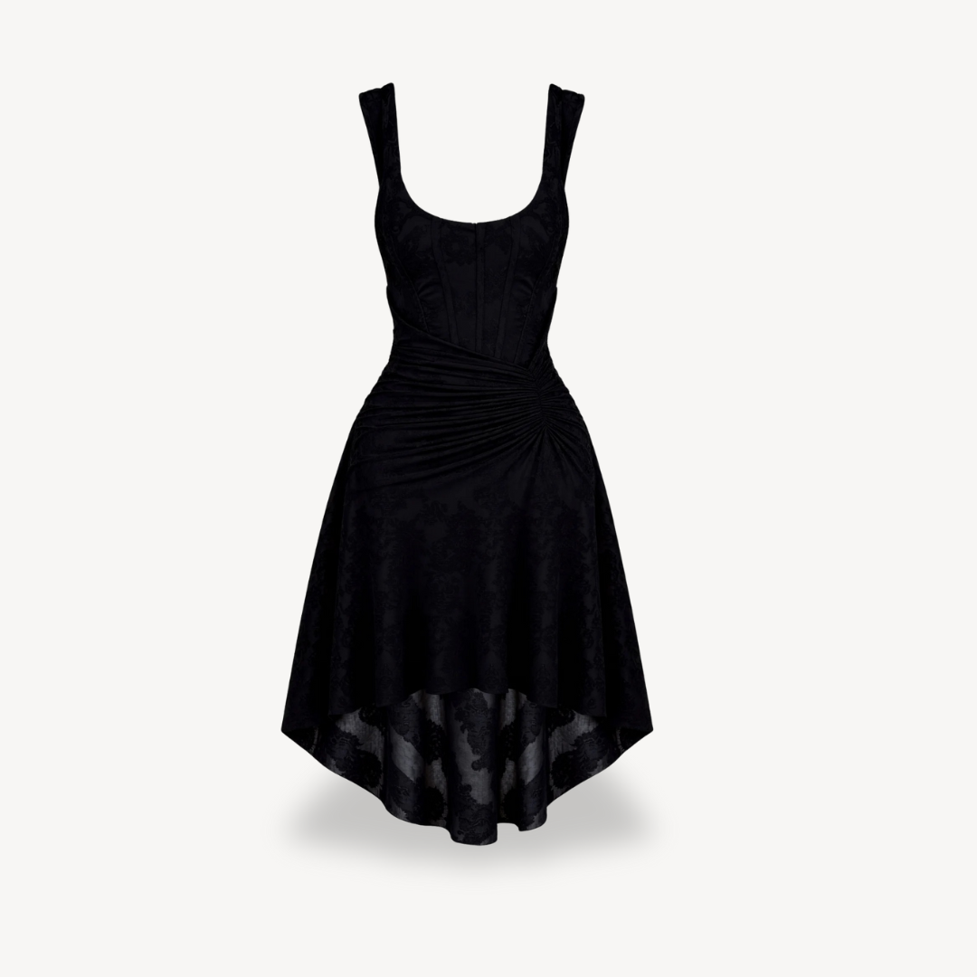 Women's Corset Bustier Fishtail Maxi Dress | Loravelle