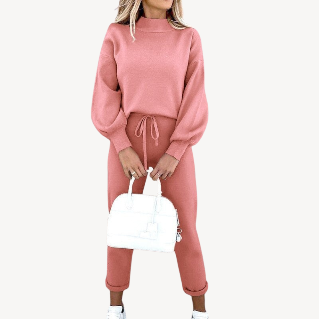 Women's Knit Sweater Loungewear Set | Loravelle