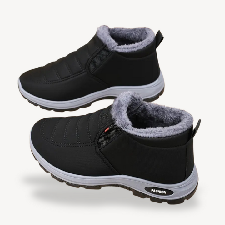 Winter Fur-Lined Orthopedic Ankle Boots Women | Loravelle