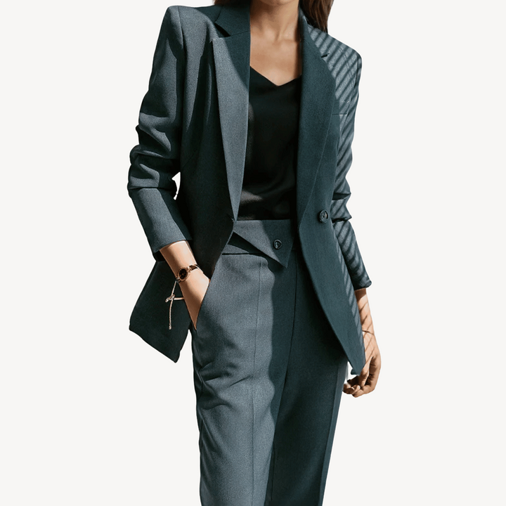Women's Tailored Blazer & Pants Set | Loravelle