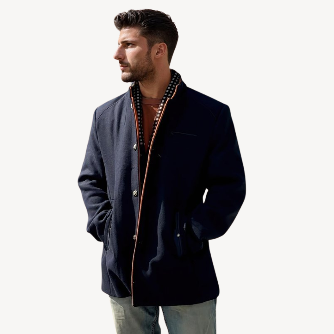 Men's Casual Button-Down Jacket | Loravelle