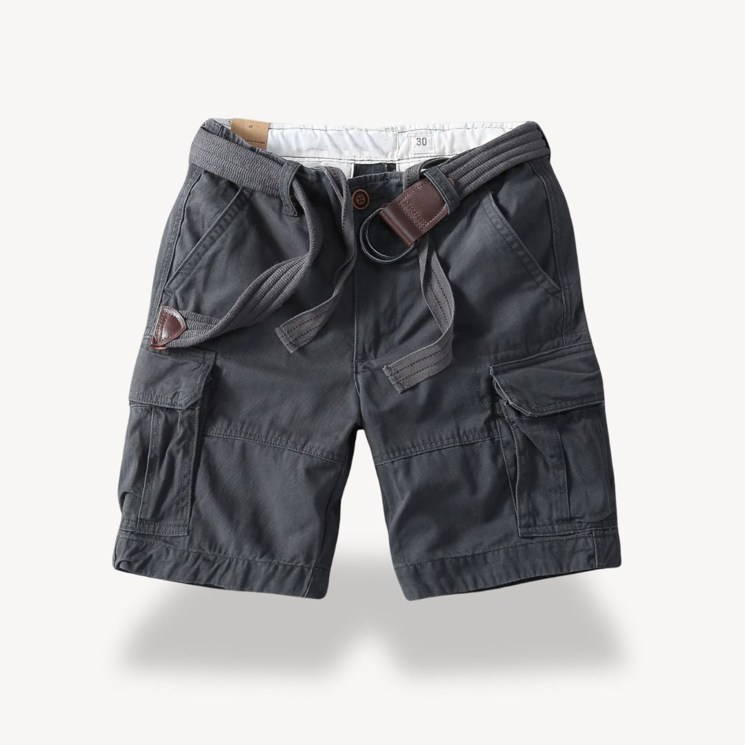 Cotton Cargo Utility Shorts Men | Loravelle