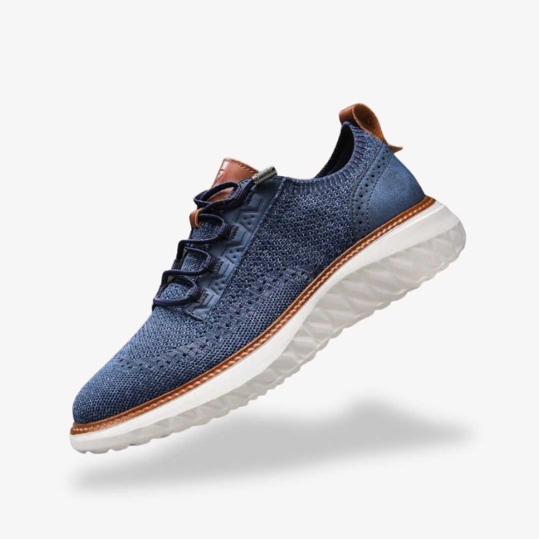 Men's Orthopedic Knit Walking Trainers Mesh Sneakers | Loravelle