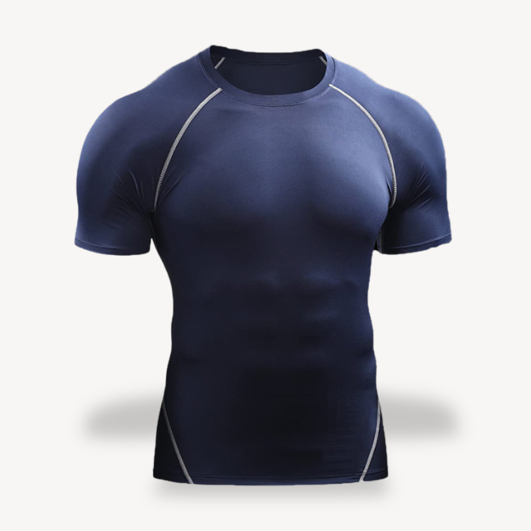 Men's Compression Shapewear Shirt Short Sleeve | Loravelle