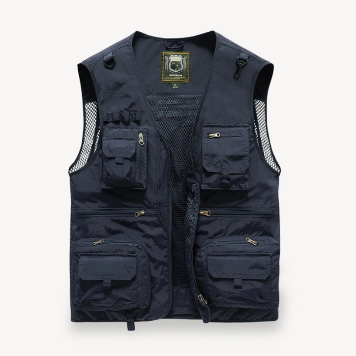 Men's Outdoor Fishing Vest with Pockets | Loravelle