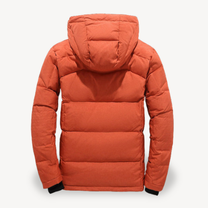 Men’s Winter Puffer Jacket with Hood | Loravelle