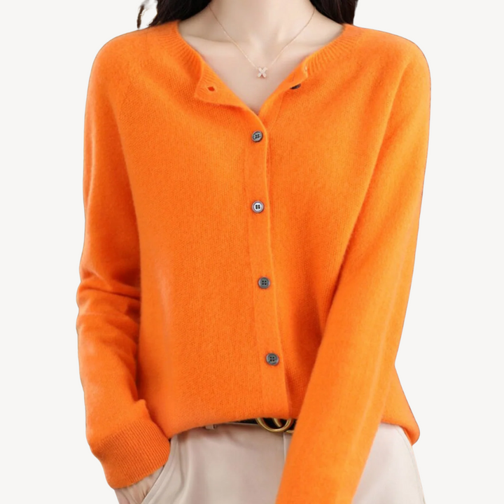 Women's Cashmere Blend Cardigan | Loravelle