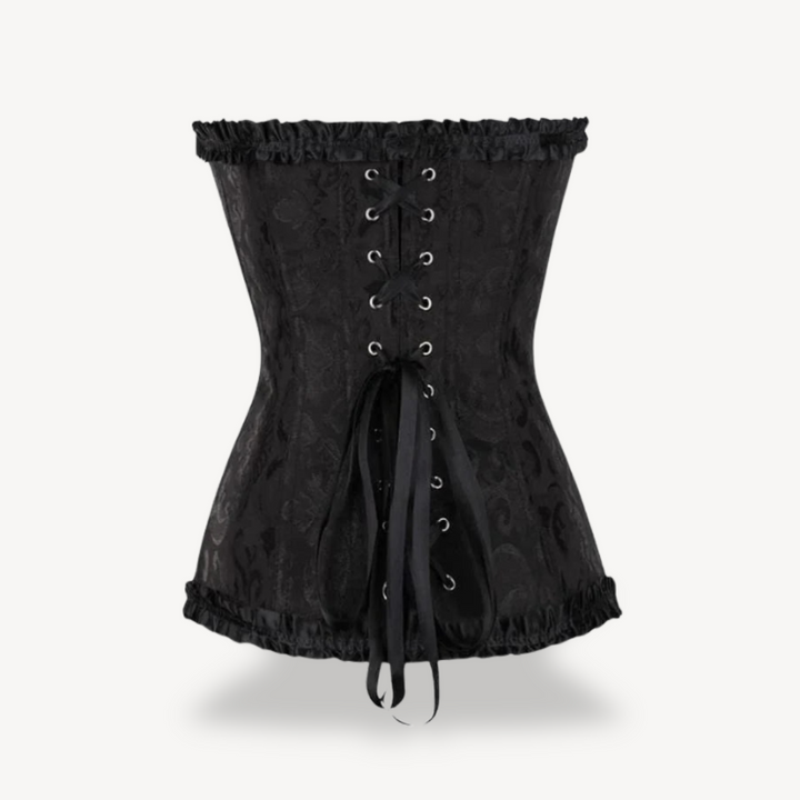 Women’s Satin Lace Up Corset Top | Loravelle
