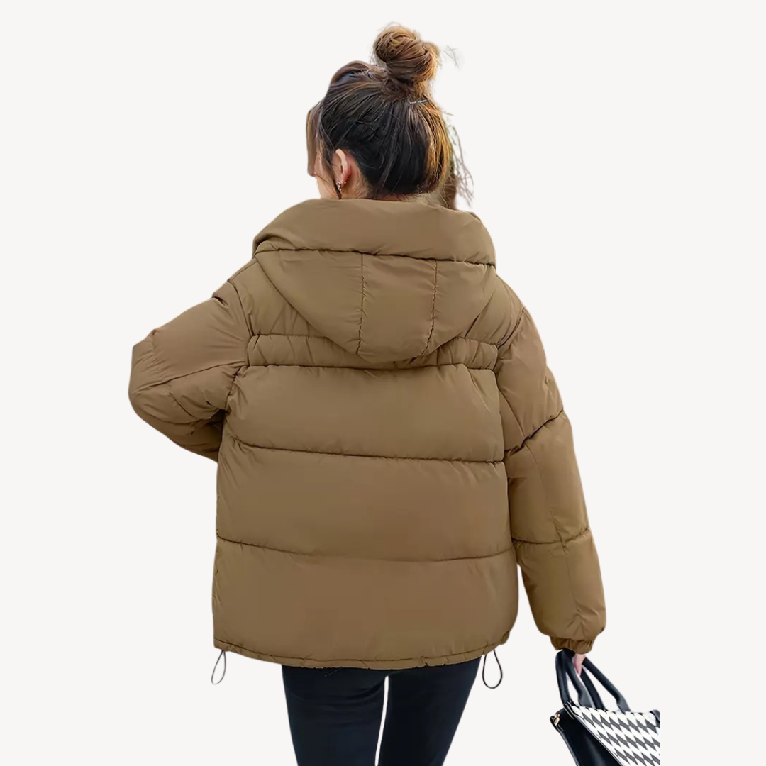 Women's Hooded Puffer Jacket | Loravelle