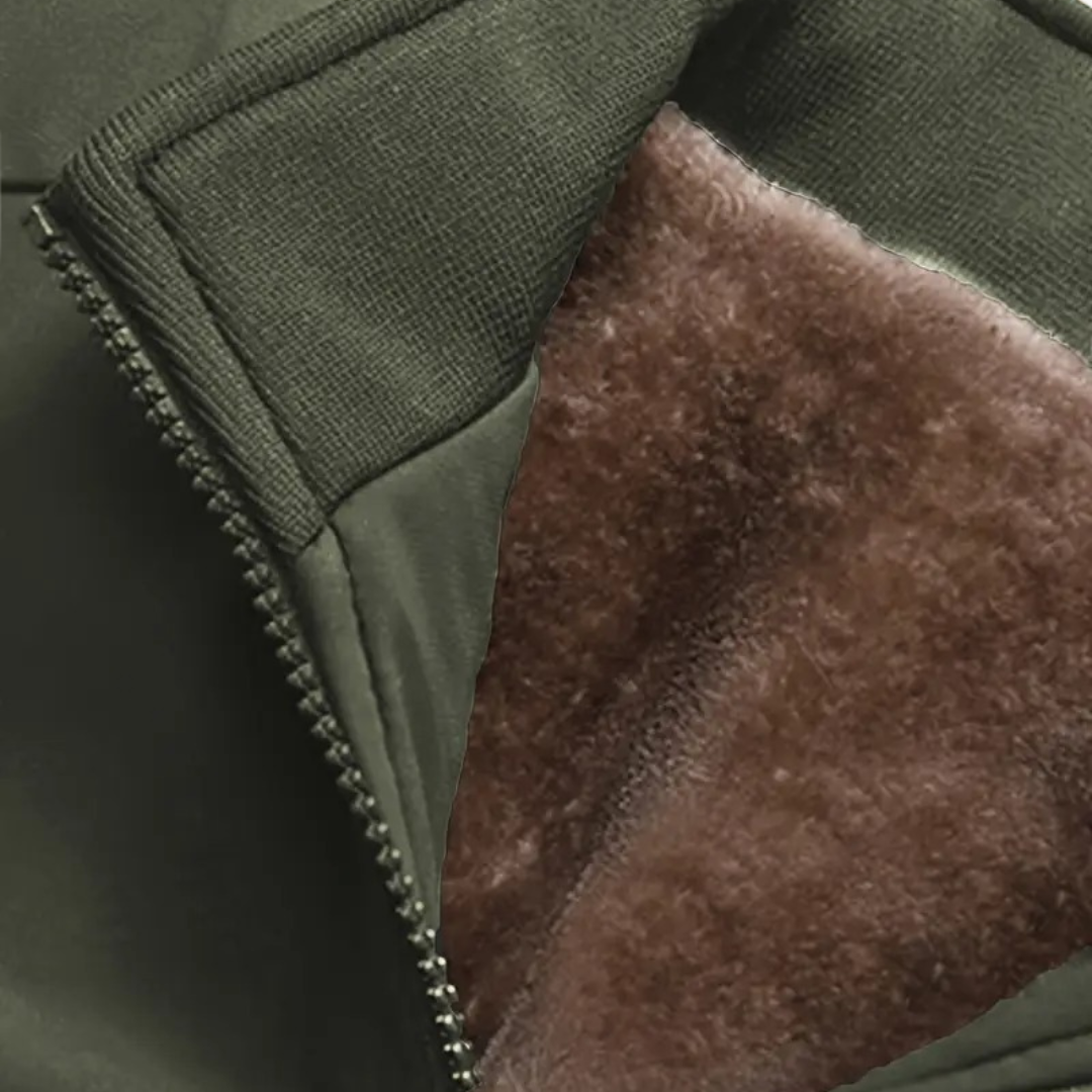 Men's Sherpa-Lined Winter Jacket | Loravelle