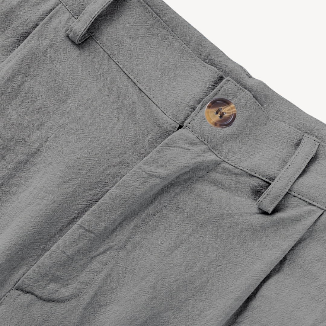 Men's Pleated Linen Pants - Comfortable & Stylish | Loravelle
