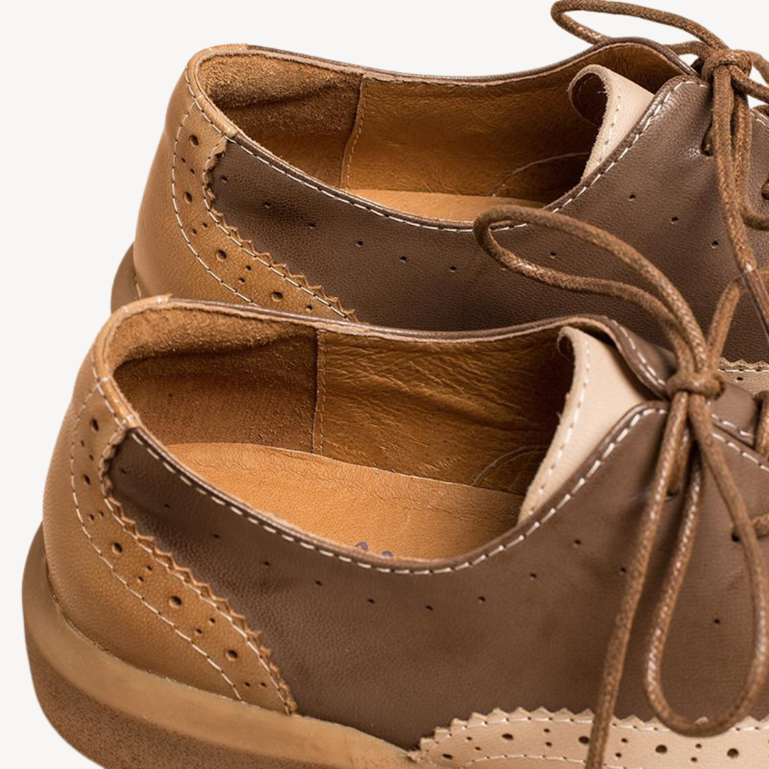Orthopedic Brogue Shoes for Women | Loravelle