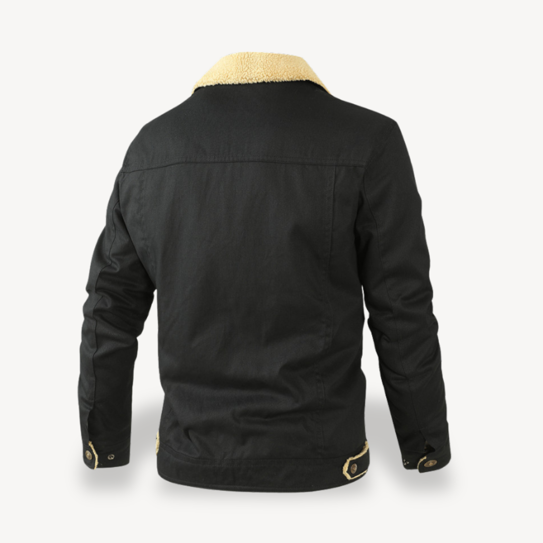 Men’s Sherpa Lined Winter Jacket | Loravelle