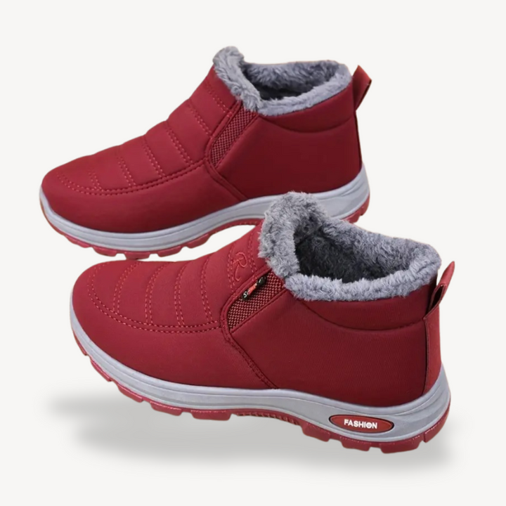 Winter Fur-Lined Orthopedic Ankle Boots Women | Loravelle