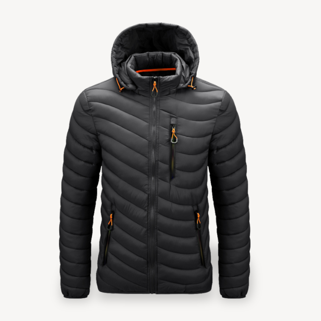 Men's Winter Hooded Padded Jacket | Loravelle