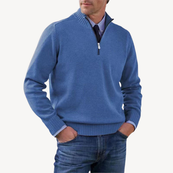Men's Half-Zip Sweater | Loravelle