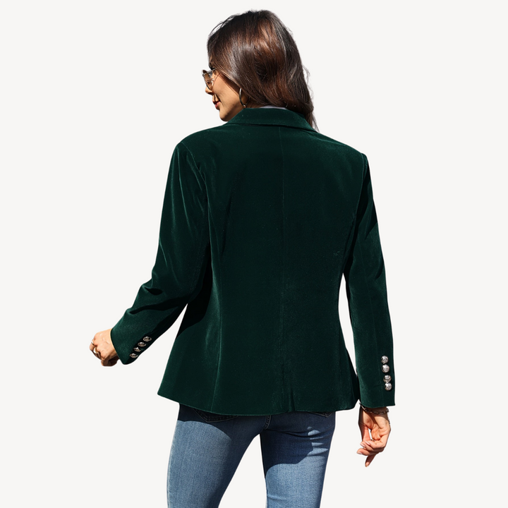 Women's Fashion Velvet Blazer | Loravelle