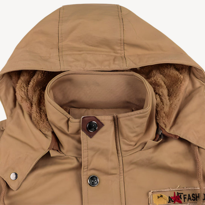Men's Casual Winter Jacket with Pockets | Loravelle