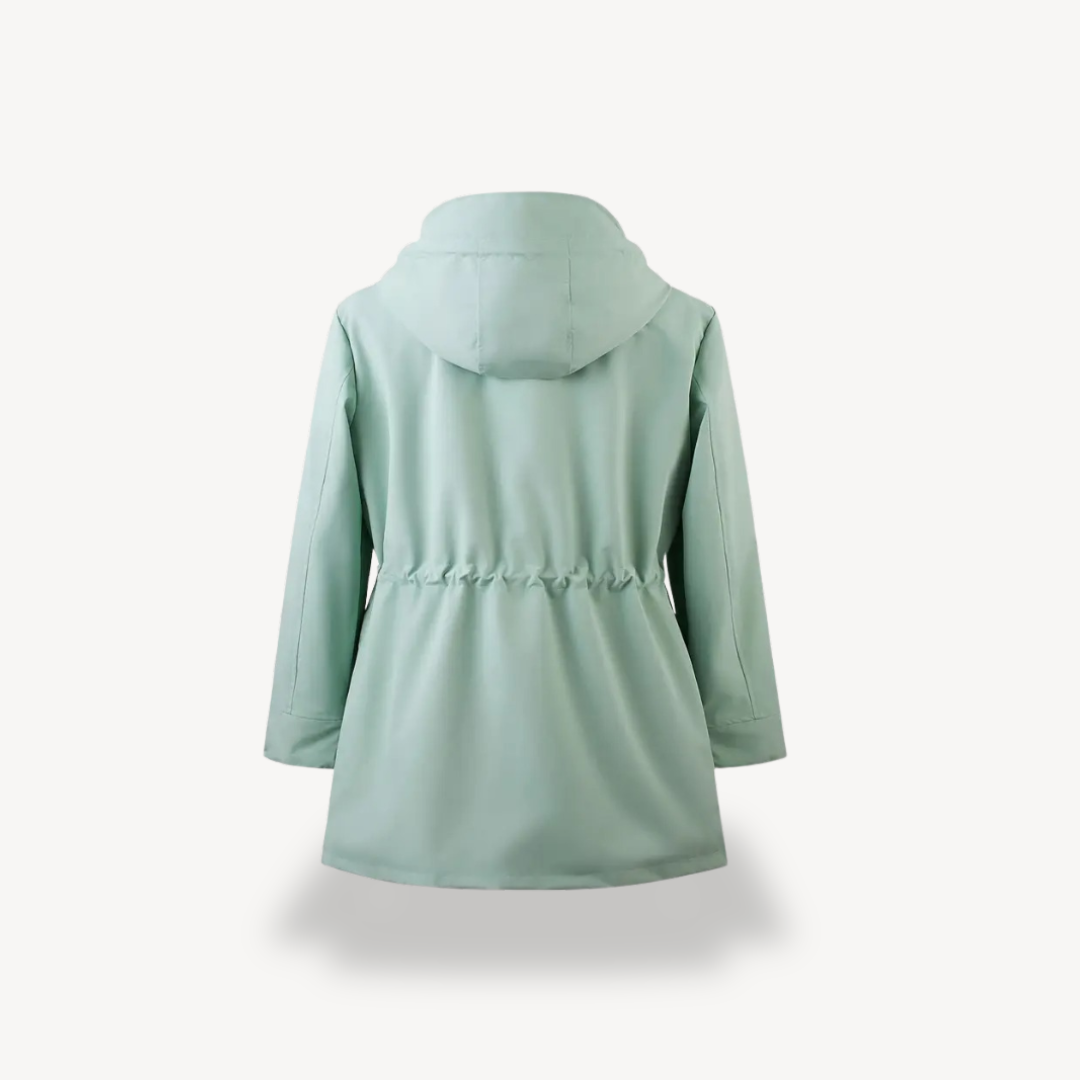 Women's Waterproof Hooded Rain Jacket | Loravelle