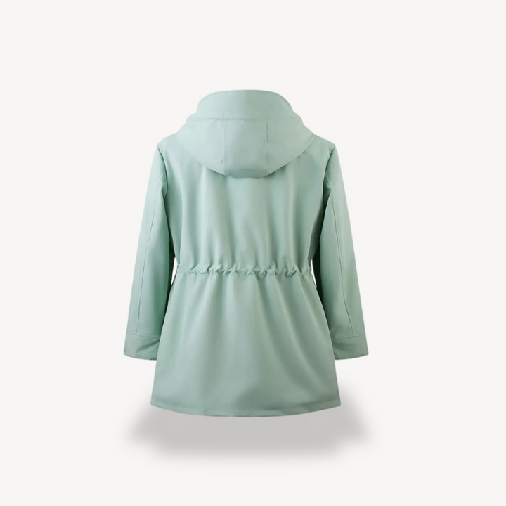 Women's Waterproof Hooded Rain Jacket | Loravelle