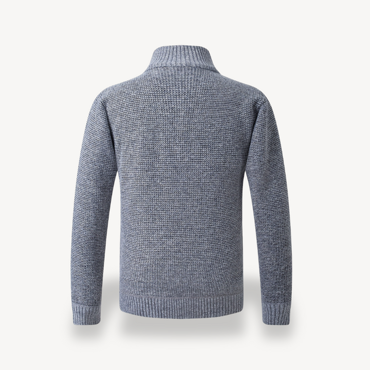 Men's Knitted Hybrid Puffer Jacket | Loravelle