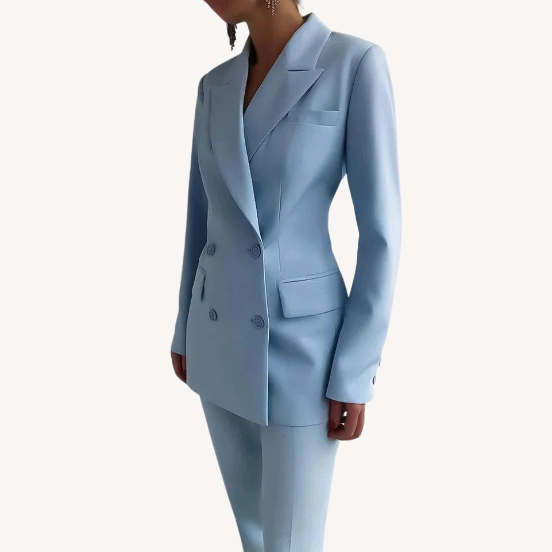 Women's Tailored Blazer & Trousers Set | Loravelle