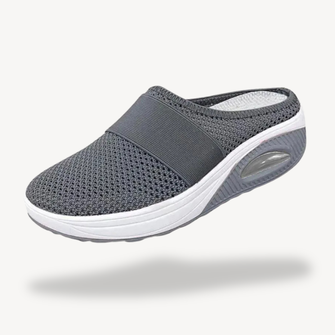 Women's Orthopedic Air Cushion Mesh Slip-on Mule | Loravelle