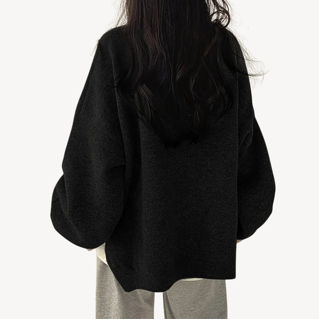 Oversized Knit Sweater | Loravelle