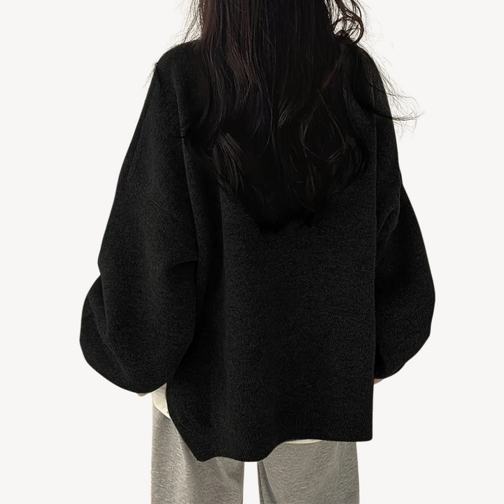 Oversized Knit Sweater | Loravelle
