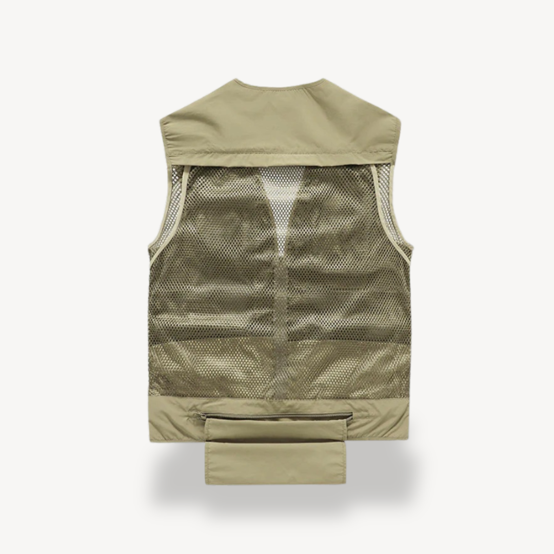 Men's Outdoor Fishing Vest with Pockets | Loravelle