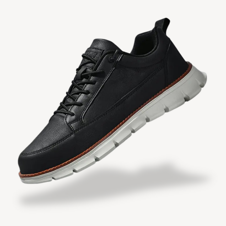 Orthopedic Leather Casual Sneakers for men | Loravelle