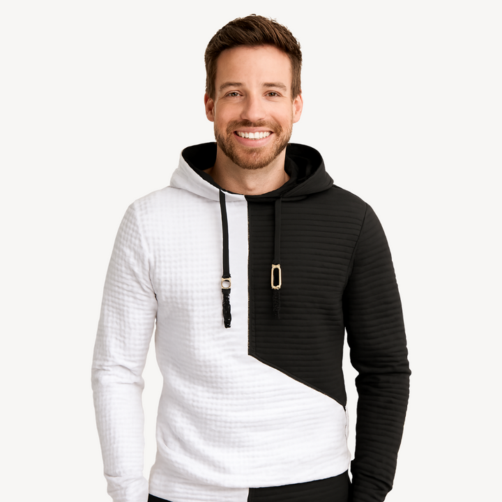 Men’s Quilted Hoodie | Loravelle
