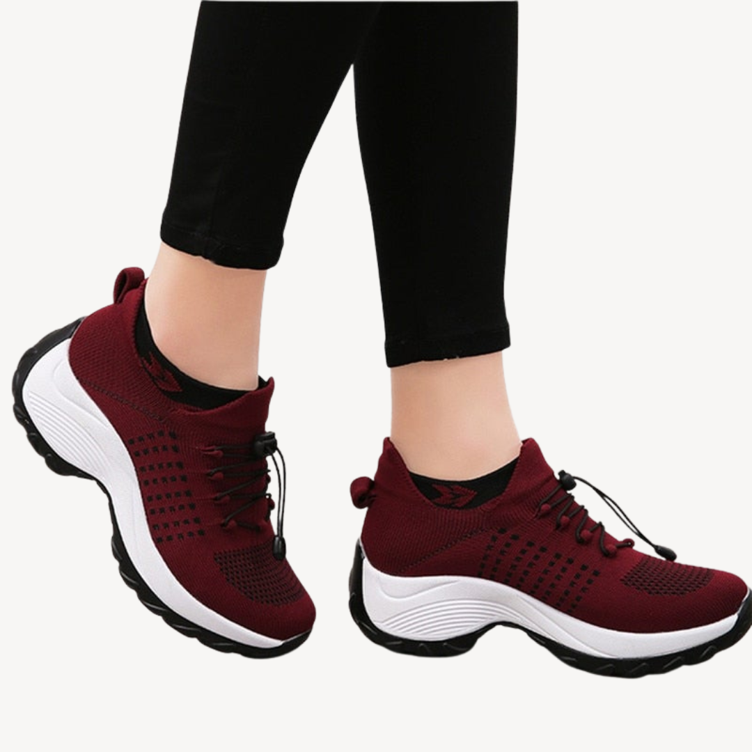 Women's Knit Orthopedic Sneakers | Loravelle