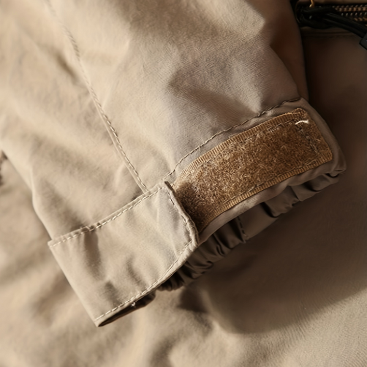 Men’s Casual Polyester Zip Jacket | Loravelle