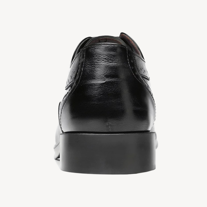 Men's Orthopedic Brogue Dress Shoes Faux Leather | Loravelle