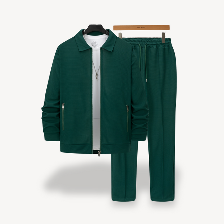 Men's Waffle Knit Loungewear Set | Loravelle