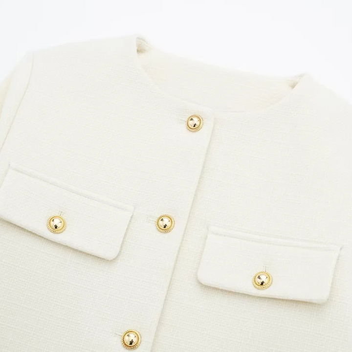 Loravelle | Tailored Pocket Button-Up Jacket