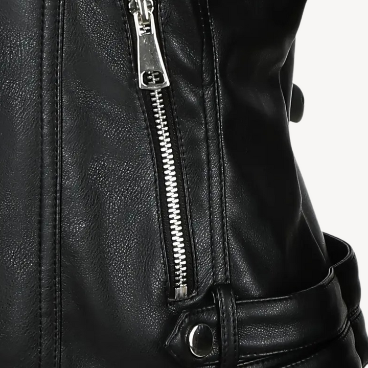 Faux Leather Jacket for Women | Loravelle