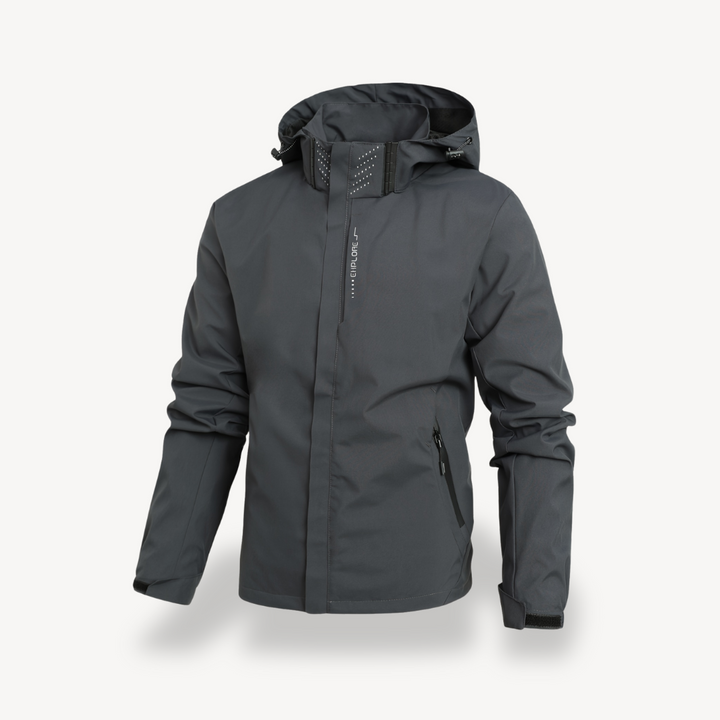 Men’s Water-Resistant Zip Hoodie | Loravelle