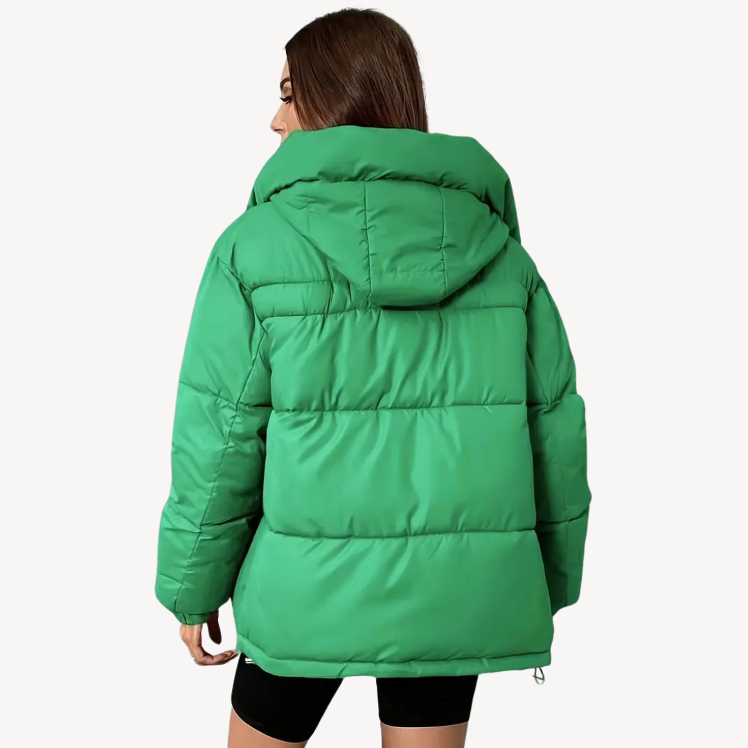 Women's Hooded Puffer Jacket | Loravelle