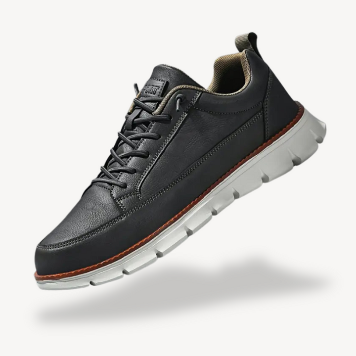 Orthopedic Leather Casual Sneakers for men | Loravelle