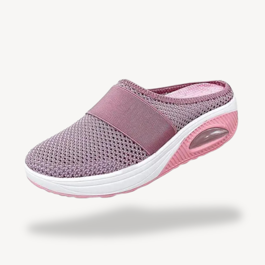 Women's Orthopedic Air Cushion Mesh Slip-on Mule | Loravelle