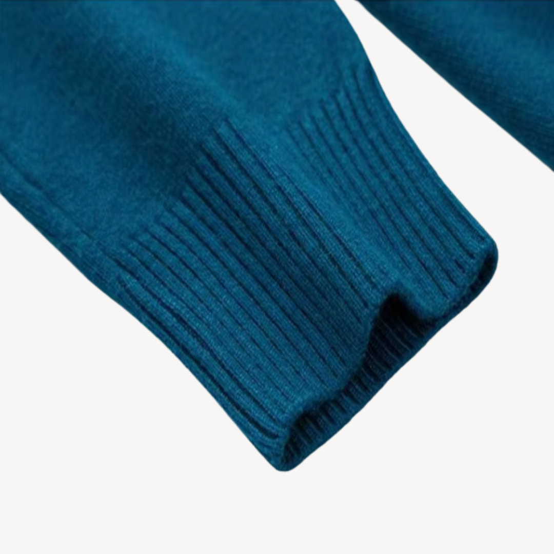Men’s Turtleneck Wool Blend Sweater | Loravelle